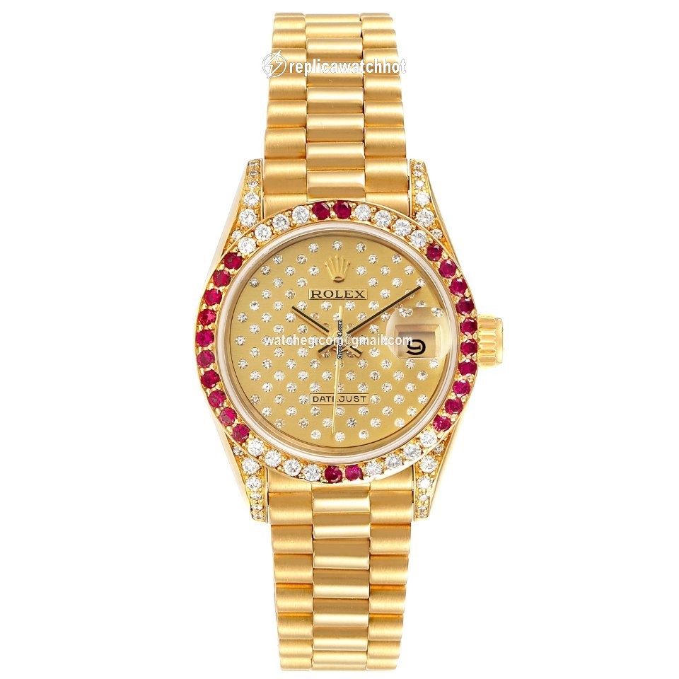 Rolex Lady-Datejust Womens watch Yellow gold Automatic 69038 2