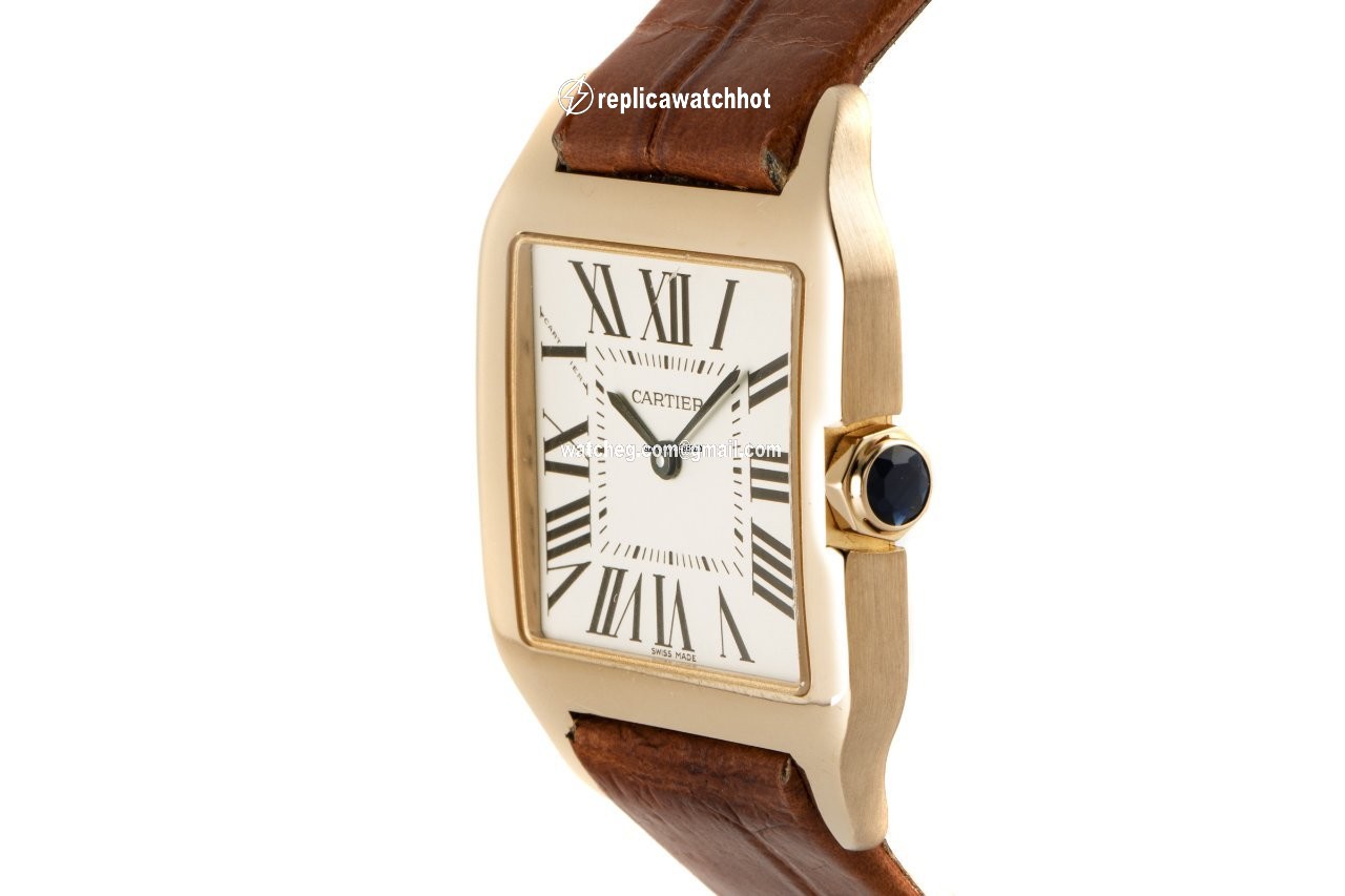 Cartier Santos Dumont Mens watch Unisex Quartz Yellow gold 2788 2