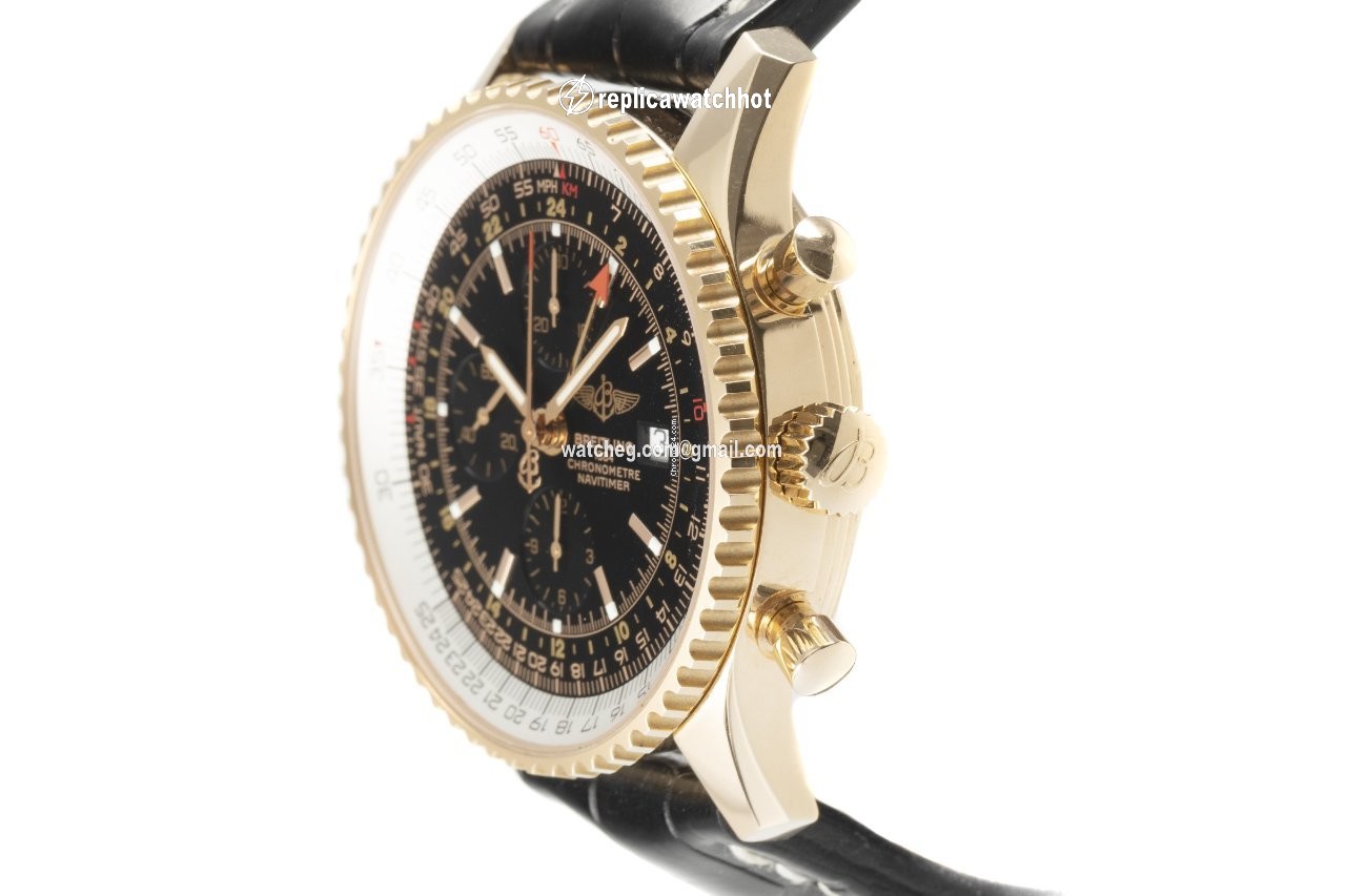 Breitling Navitimer World Mens watch Unisex Automatic Red gold H24322 2