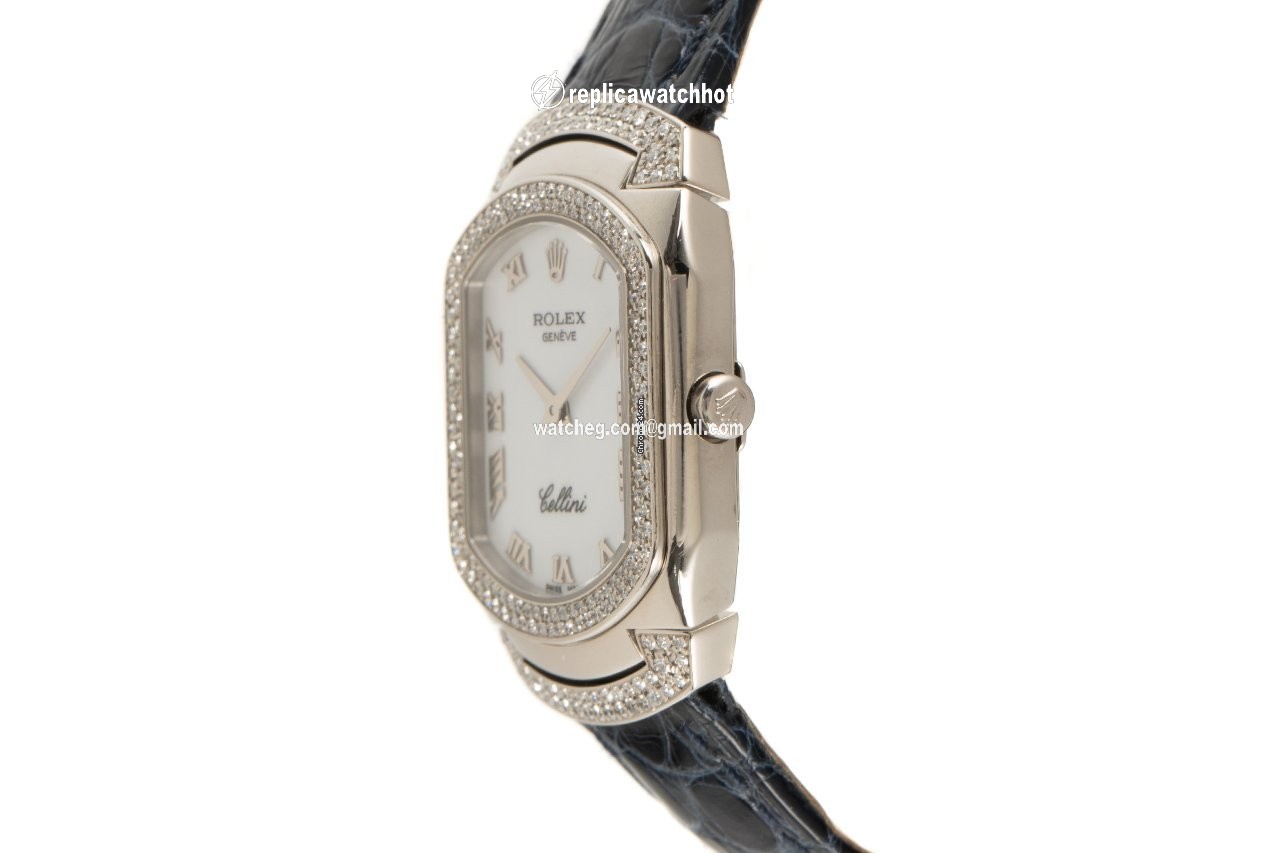 Rolex Cellini Womens watch White gold Quartz 6693 2