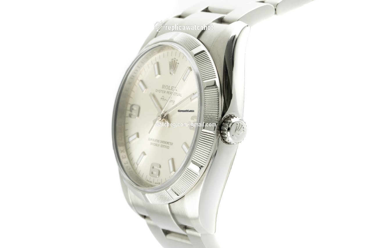 Rolex Air King Mens watch Unisex Steel Automatic 114210 2
