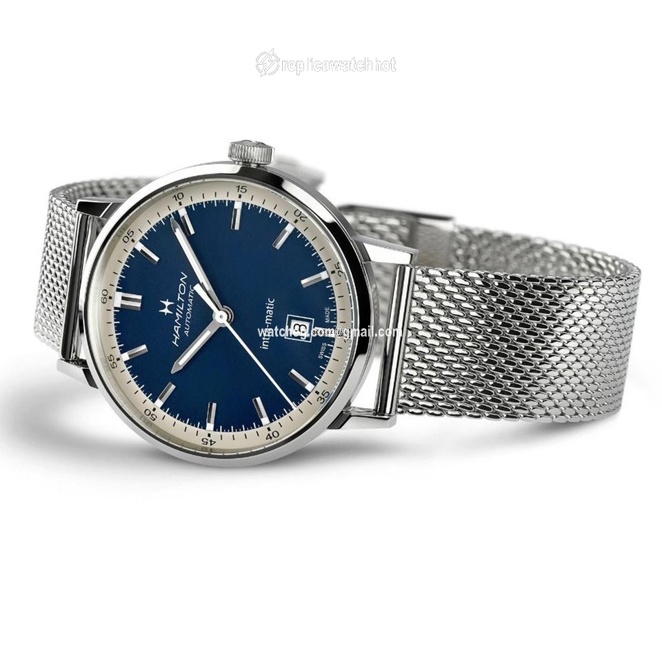Hamilton Intra-Matic Mens watch Unisex Automatic Steel H38425140 2