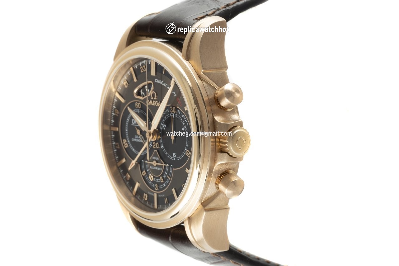 Omega De Ville Mens watch Unisex Automatic Red gold 422.53.44.52.13.001 2