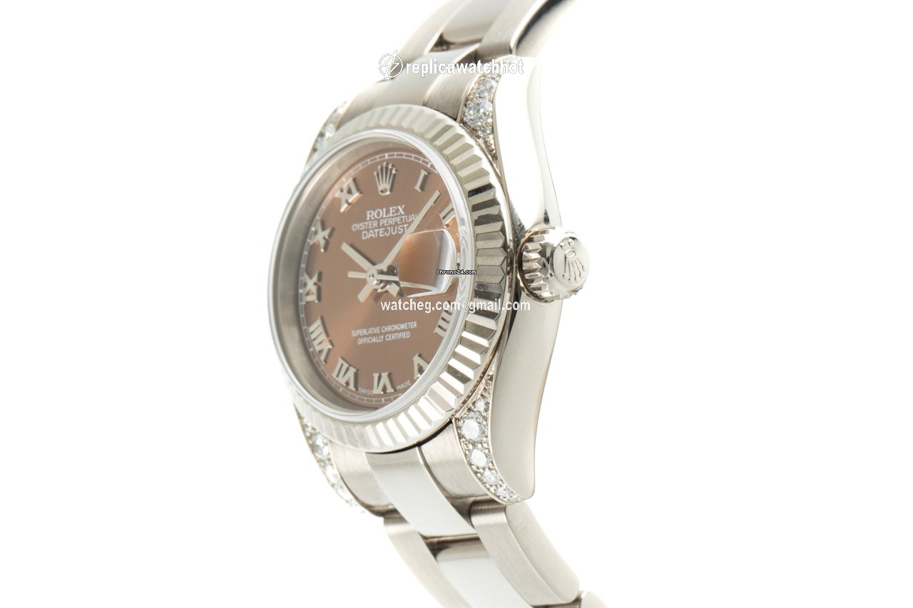 Rolex Lady-Datejust Womens watch White gold Automatic 179239 2