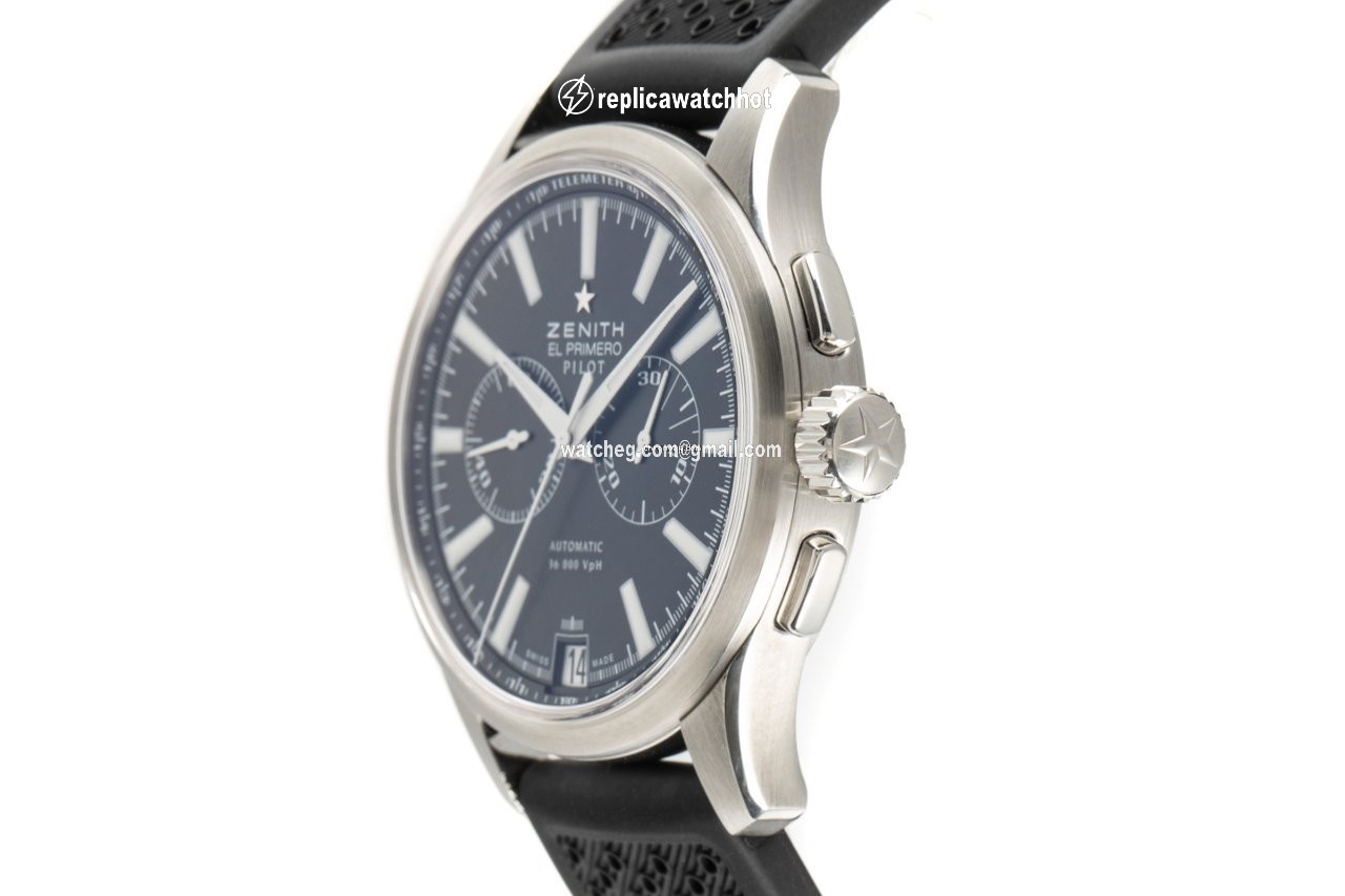 Zenith Captain Chronograph Mens watch Unisex Automatic Steel 03.2117.4002 23.C704 2