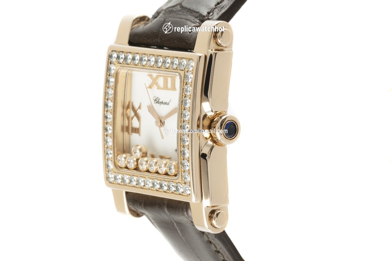 Chopard Happy Sport Womens watch Quartz Red gold 275321 2