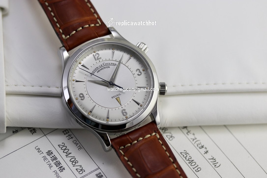 Jaeger-LeCoultre Master Memovox Mens watch Unisex Manual winding Steel 144.8.94 2
