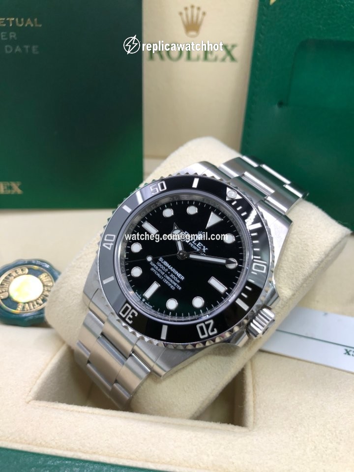Rolex Submariner (No Date) Mens watch Unisex Steel Automatic 124060-0001 2