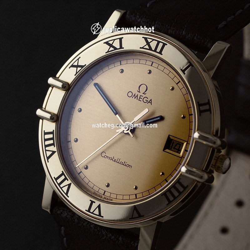 Omega Constellation Quartz Mens watch Unisex Yellow gold 1611.10.00 2