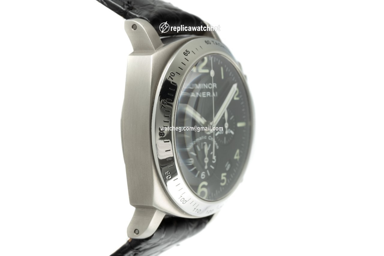 Panerai Luminor Chrono Mens watch Unisex Automatic Steel PAM00074 2