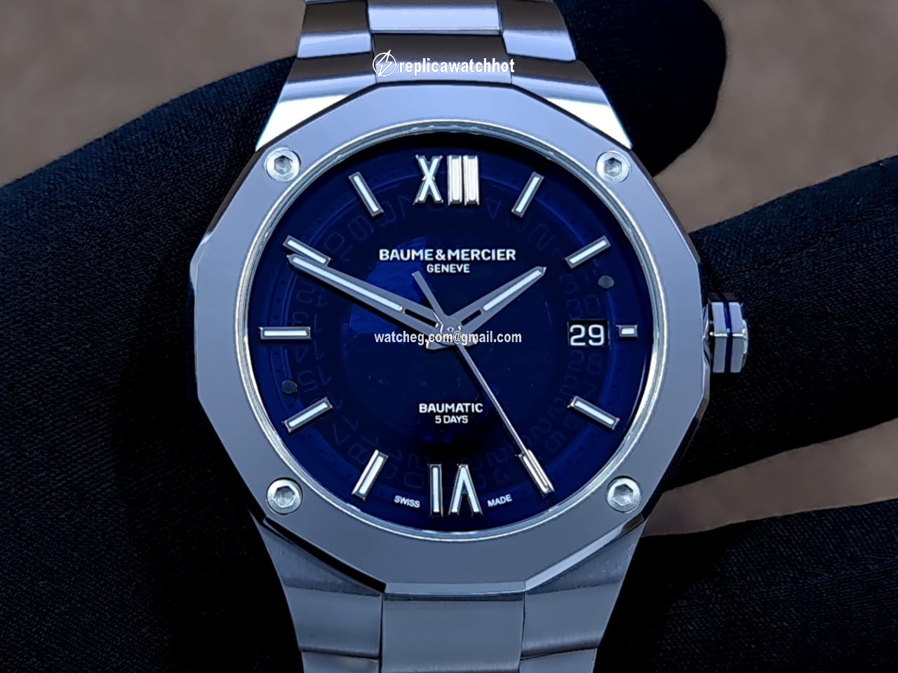 Baume & Mercier Riviera Mens watch Unisex Automatic Steel M0A10616 2