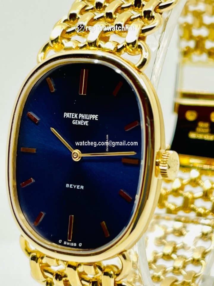 Patek Philippe Golden Ellipse Mens watch Unisex Manual winding Yellow gold 3848 1 2
