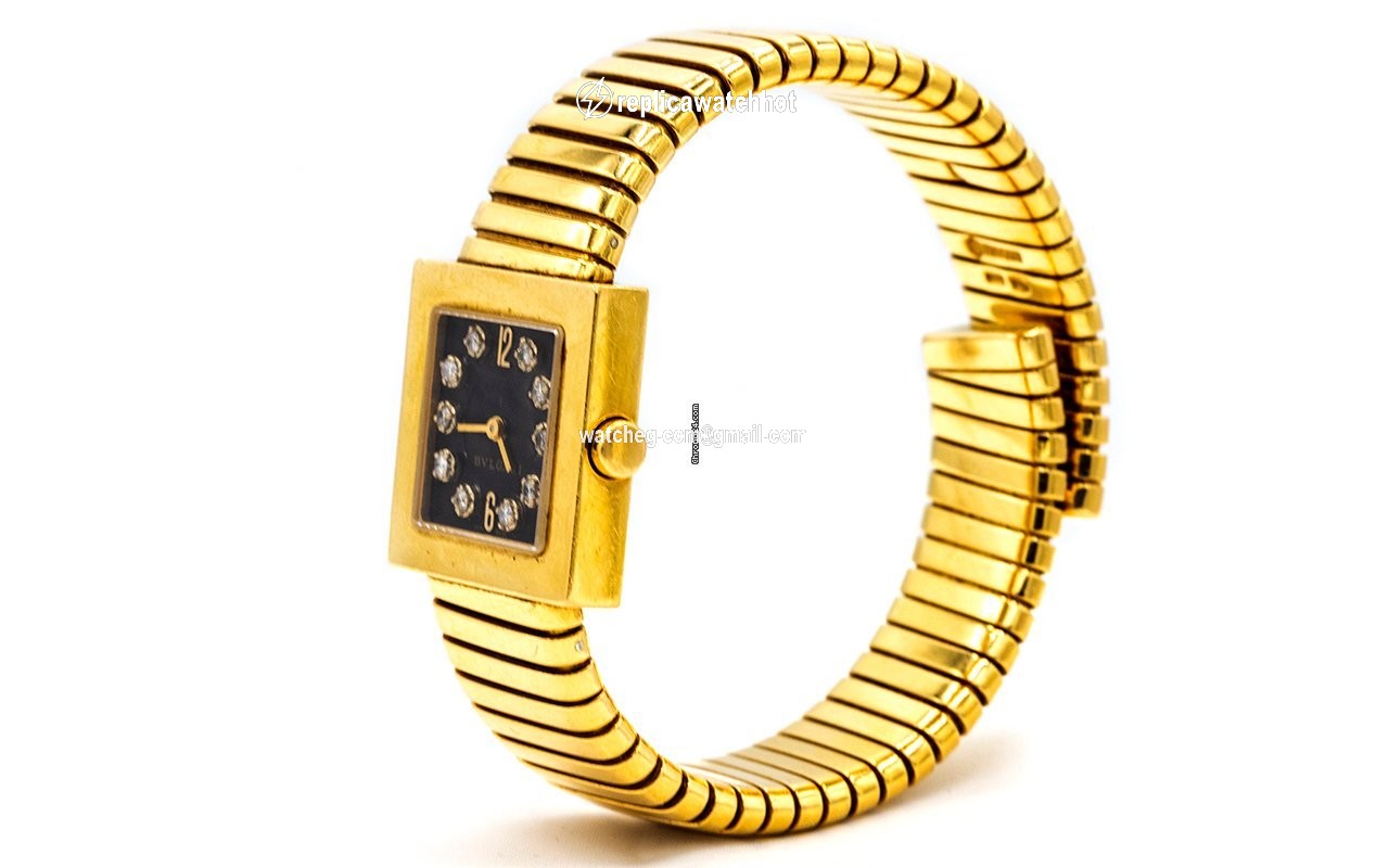 Bulgari Quadrato Womens watch Quartz Yellow gold SQ222TG 2