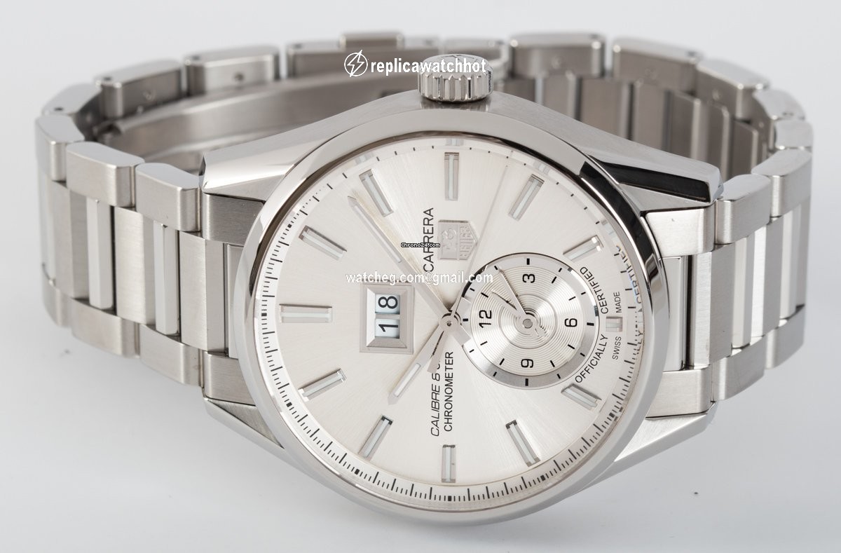 TAG Heuer Carrera Calibre 8 Mens watch Unisex Automatic Steel WAR5011.BA0723 2