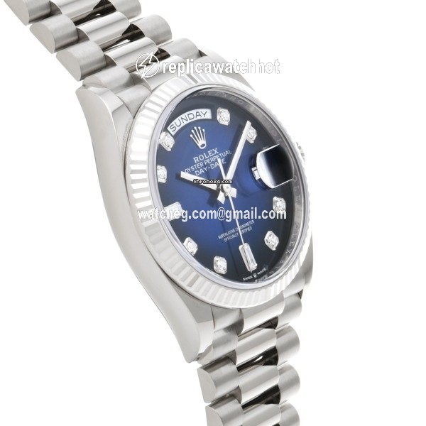 Rolex Day-Date 36 White gold Automatic 128239A 2