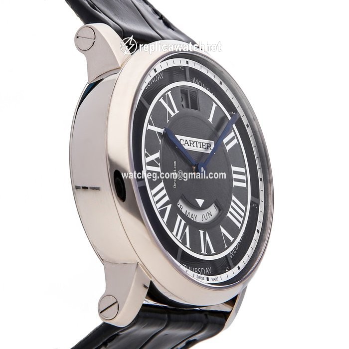 Cartier Rotonde de Cartier Mens watch Unisex Automatic White gold WHRO0003 2