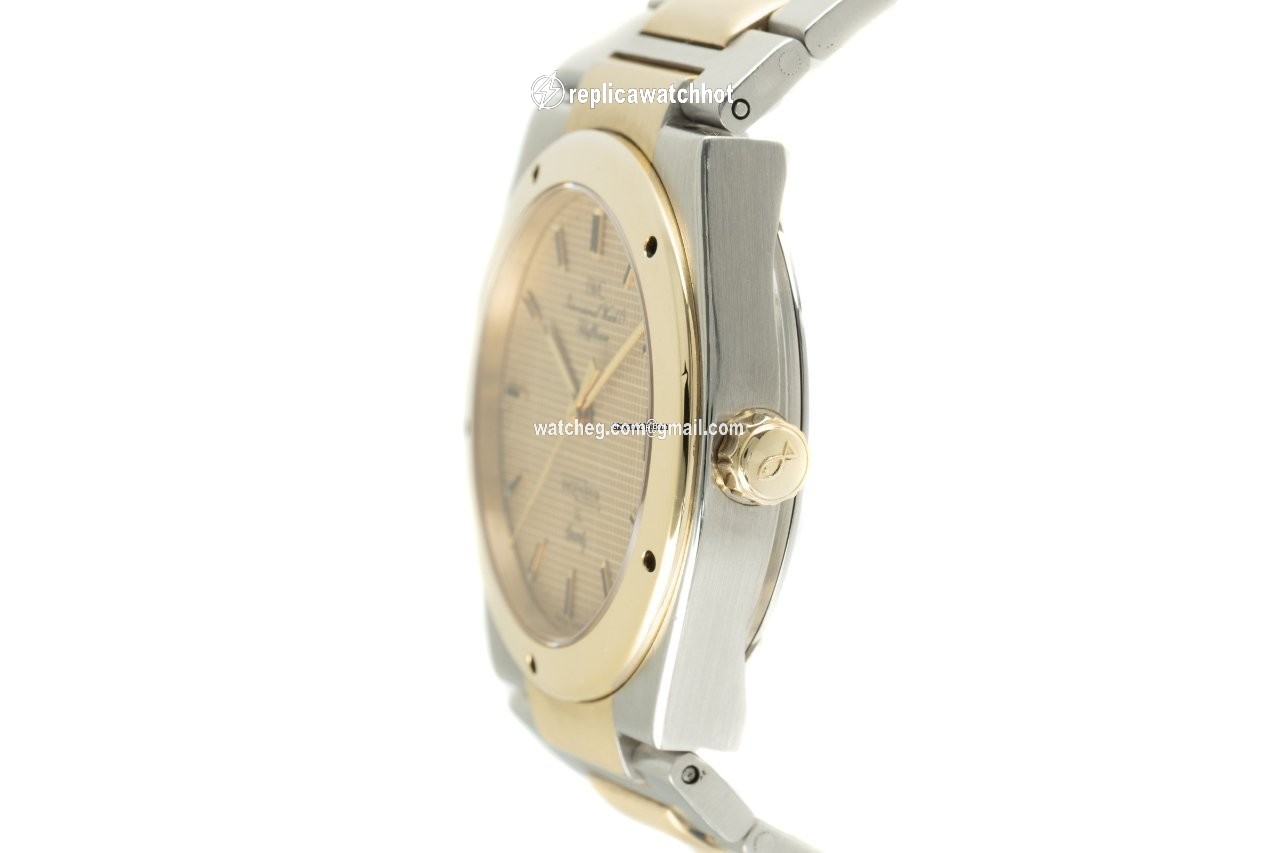 IWC Ingenieur Mens watch Unisex Quartz Gold Steel 3305 2