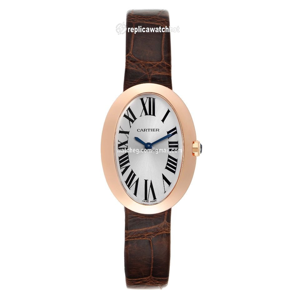 Cartier Baignoire Womens watch Quartz Rose gold W8000007 2
