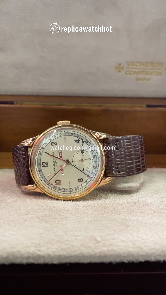 Vacheron Constantin Mens watch Unisex Manual winding Rose gold 4240 2