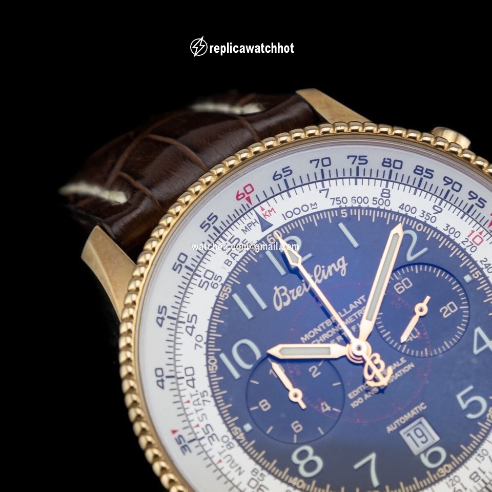 Breitling Montbrillant Mens watch Unisex Automatic Rose gold K35330 2
