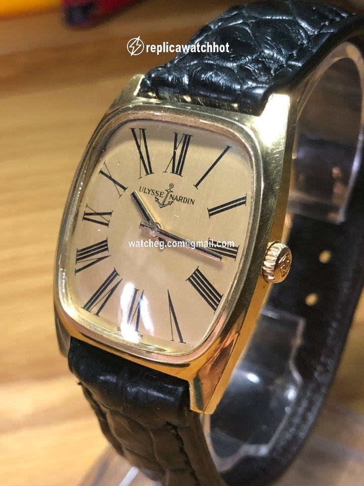 Ulysse Nardin Mens watch Unisex Manual winding Yellow gold P 8140 2