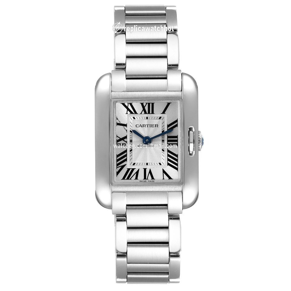 Cartier Tank Anglaise Womens watch Quartz Steel W5310022 2