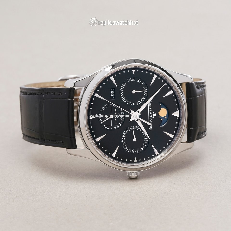 Jaeger-LeCoultre Master Ultra Thin Perpetual Mens watch Unisex Automatic Steel 130.84.70 2