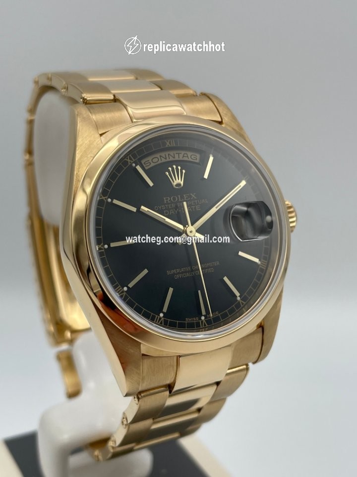 Rolex Day-Date 36 Mens watch Unisex Yellow gold Automatic 18208 2