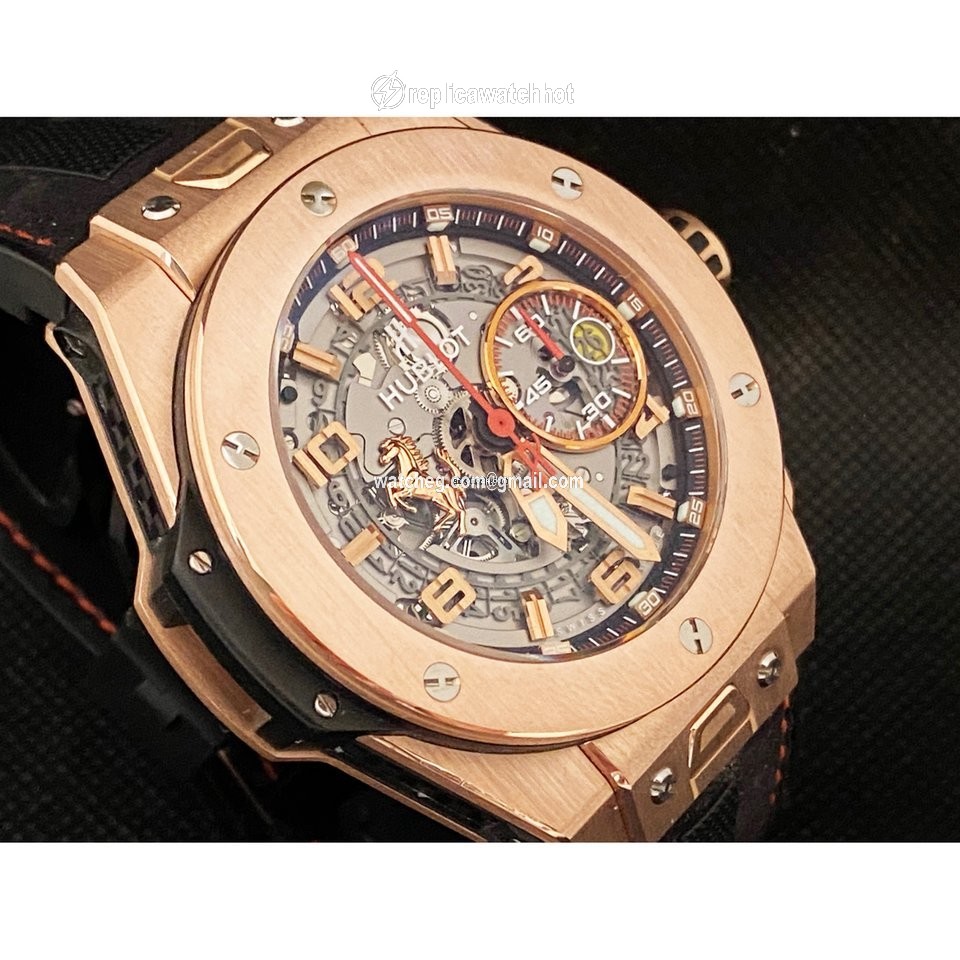 Hublot Big Bang Ferrari Mens watch Unisex Automatic Rose gold 222 500 2
