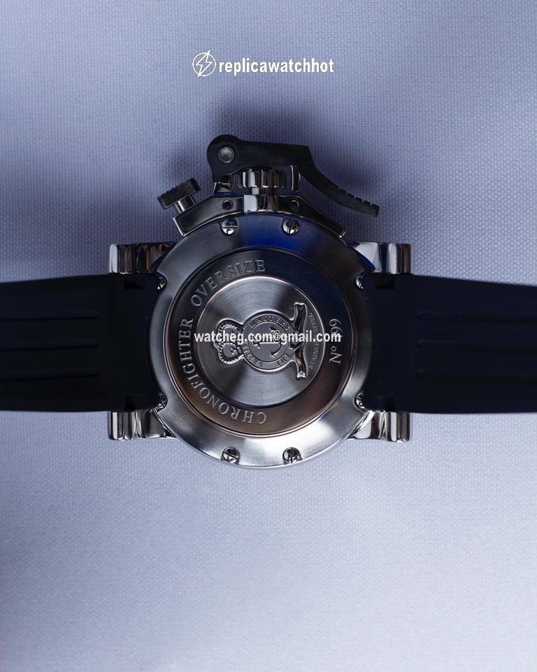 Graham Chronofighter Oversize Mens watch Unisex Automatic Steel 2OVAS 2