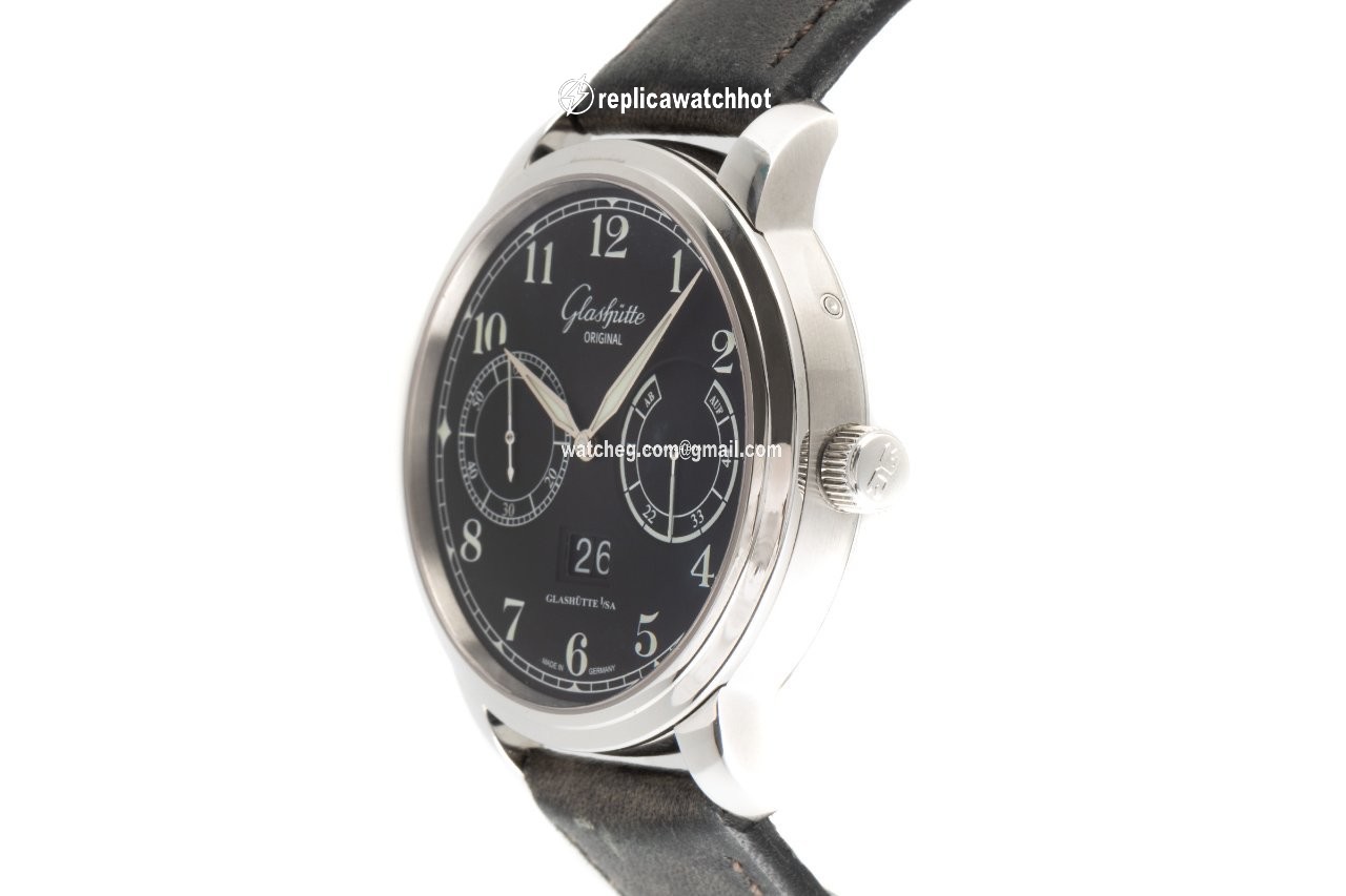 Glashtte Original Mens watch Unisex Automatic Steel 1-00-14-07-02-30 2