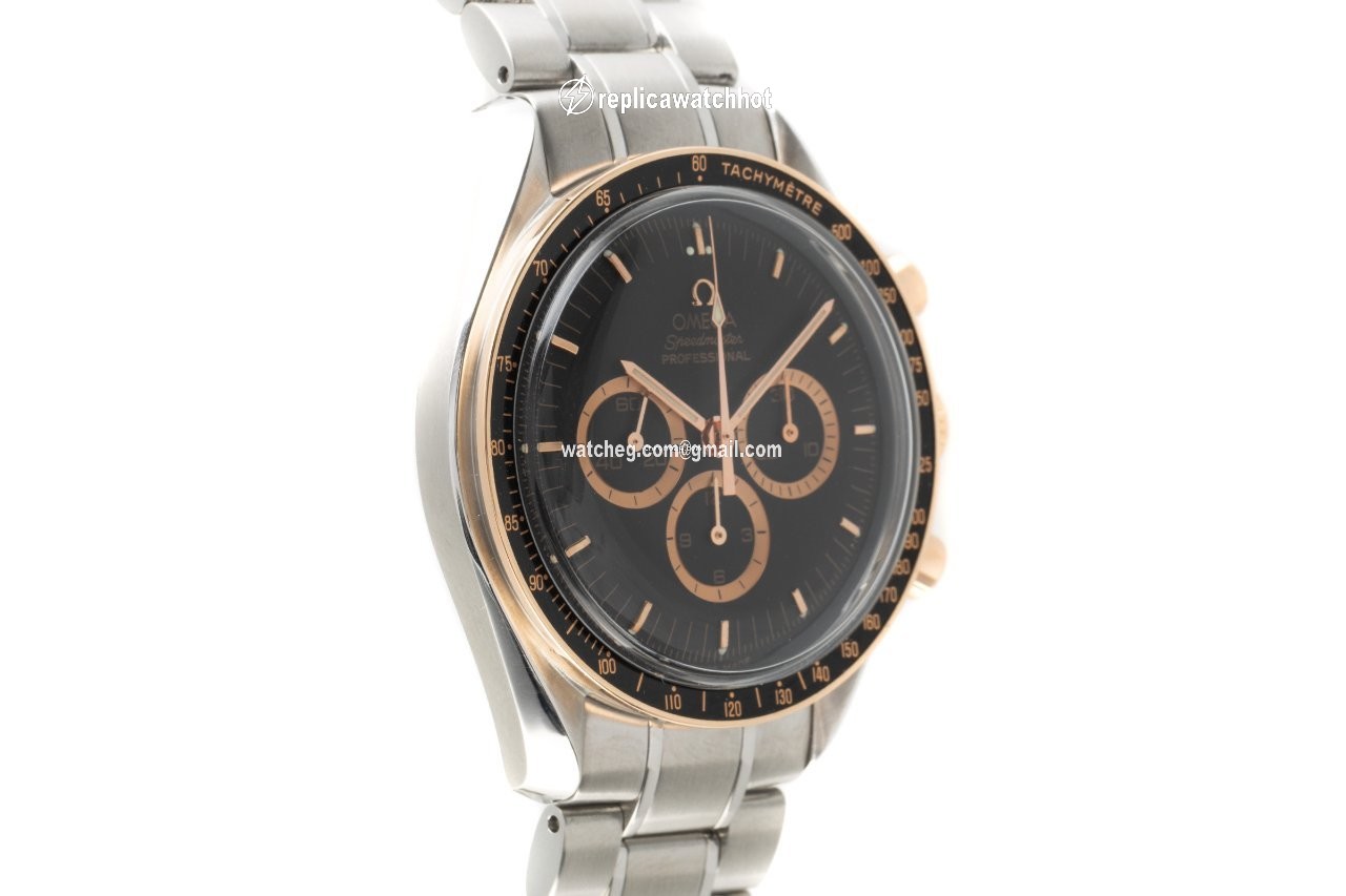Omega Speedmaster Professional Moonwatch Mens watch Unisex Manual winding Gold Steel 3366.51.00 2