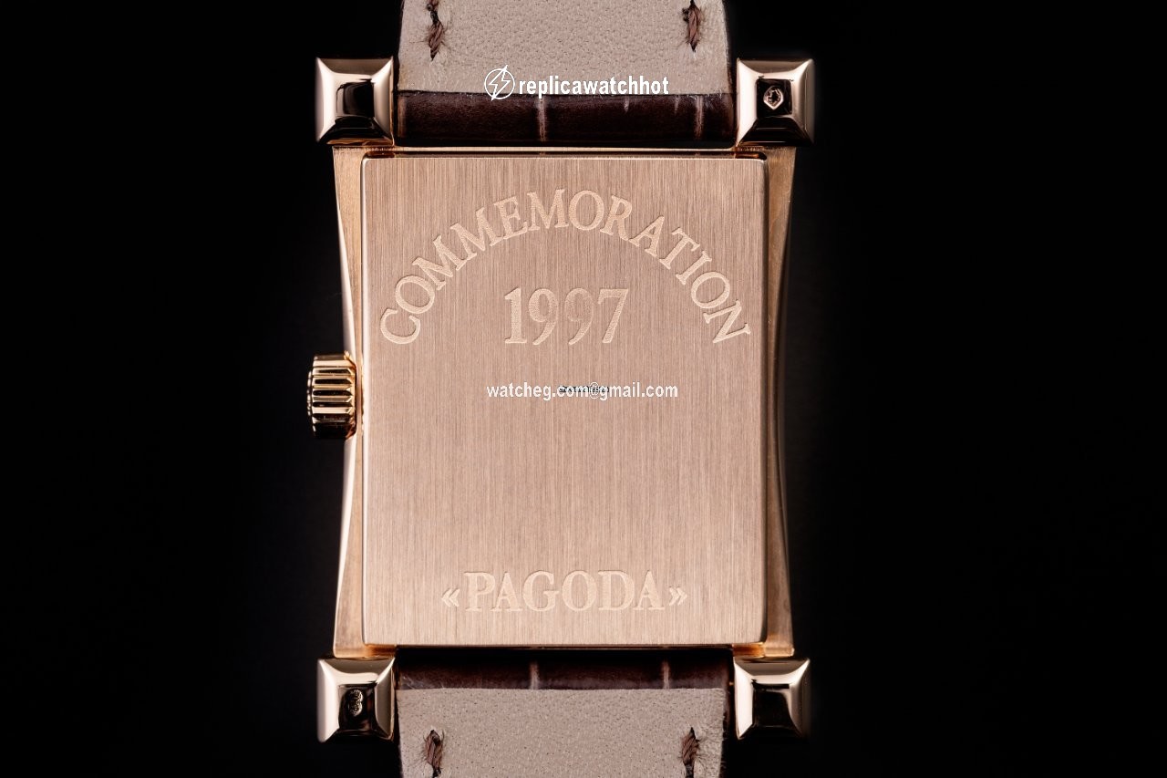 Patek Philippe Pagoda Mens watch Unisex Manual winding Rose gold 5500R 2
