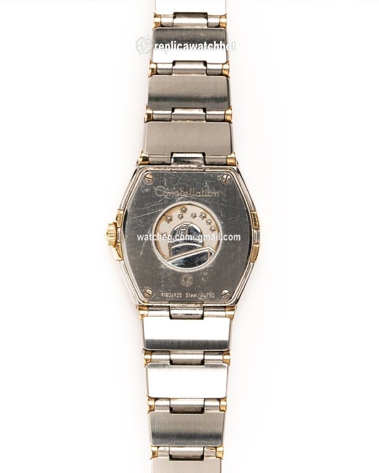 Omega Constellation Quartz Quartz Gold Steel 123.252.460.55.007 2