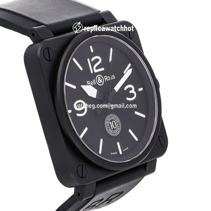 Bell & Ross BR 01-92 Mens watch Unisex Automatic Ceramic BR0192-10TH-CE 2