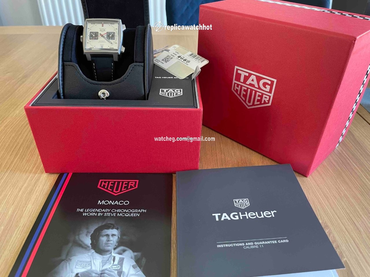 TAG Heuer Monaco Mens watch Unisex Automatic Titanium CAW218B.FC6496 2