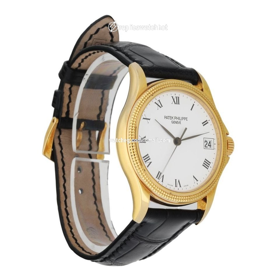 Patek Philippe Calatrava Mens watch Unisex Automatic Yellow gold 5117J 2