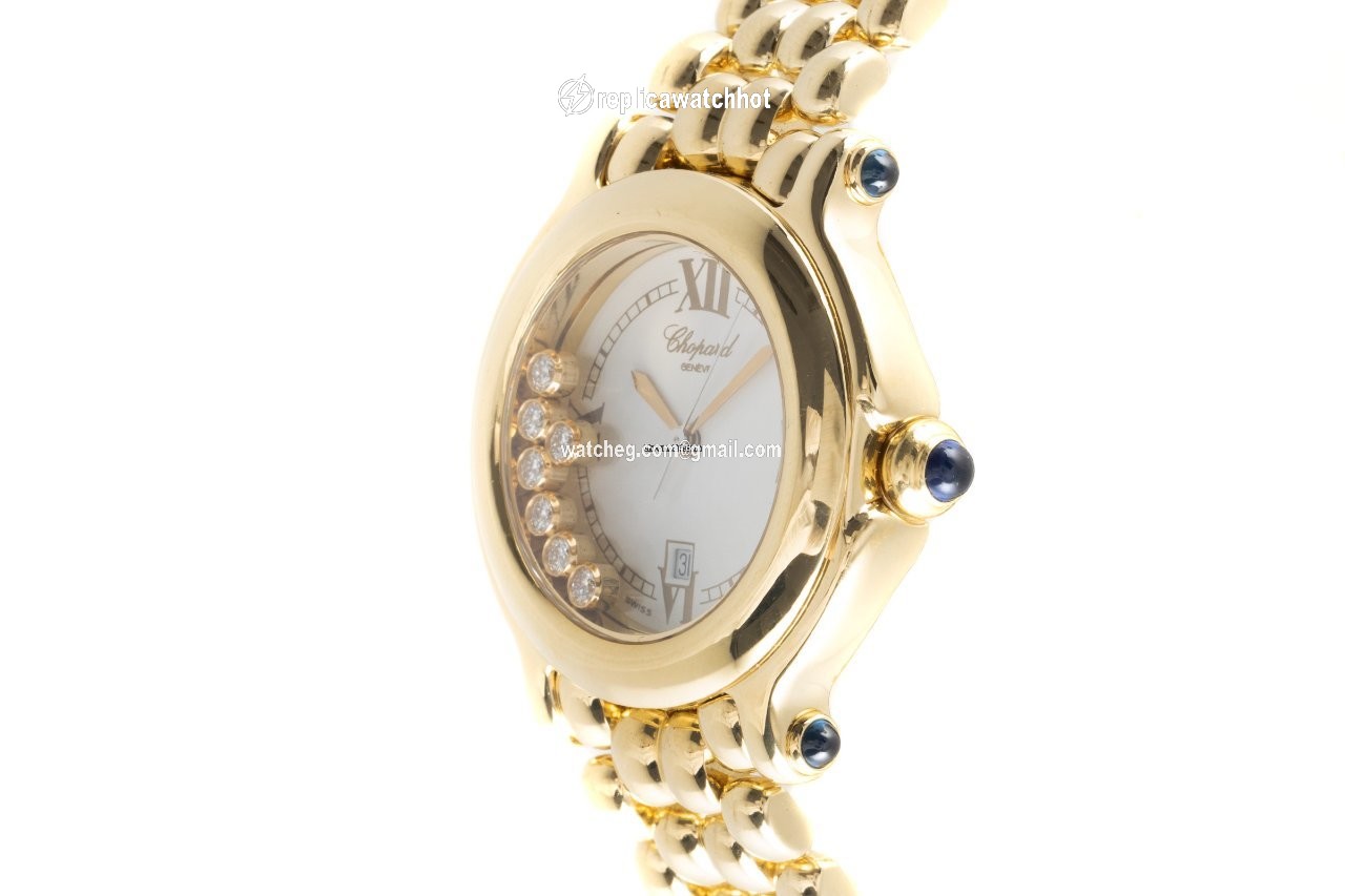 Chopard Happy Sport Womens watch Quartz Yellow gold 27 6137-23 2