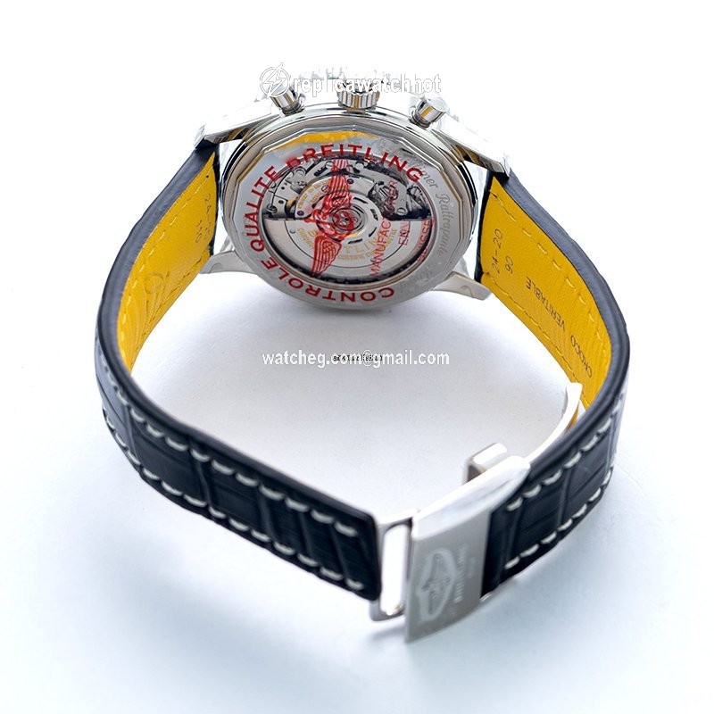 Breitling Navitimer Rattrapante Mens watch Unisex Automatic Steel AB0311211G1P1 2