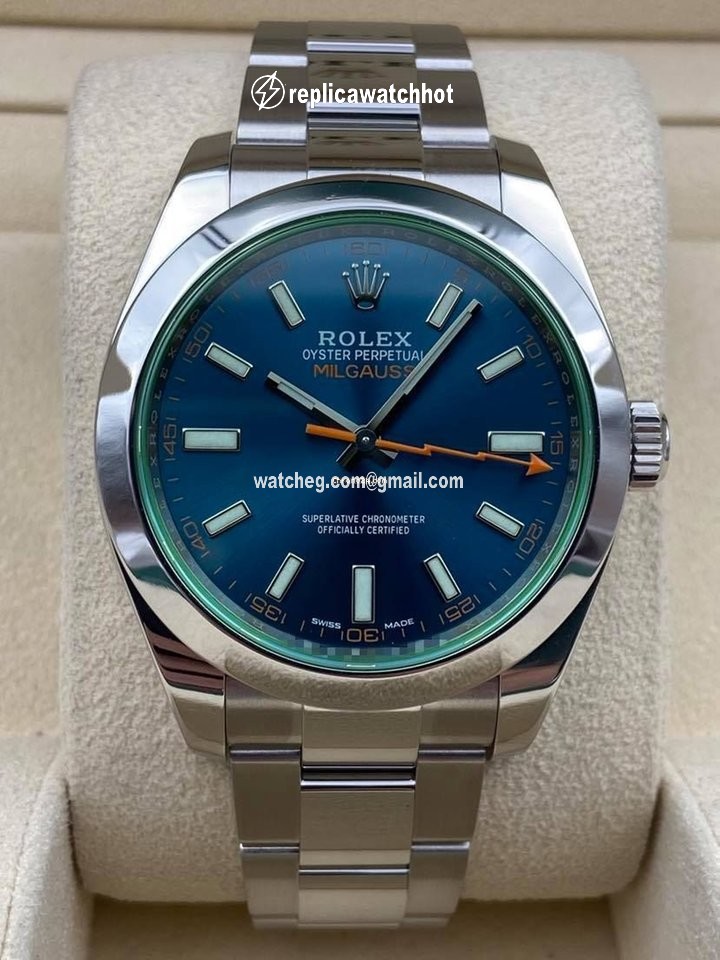 Rolex Milgauss Mens watch Unisex Steel Automatic m116400gv-0002 2