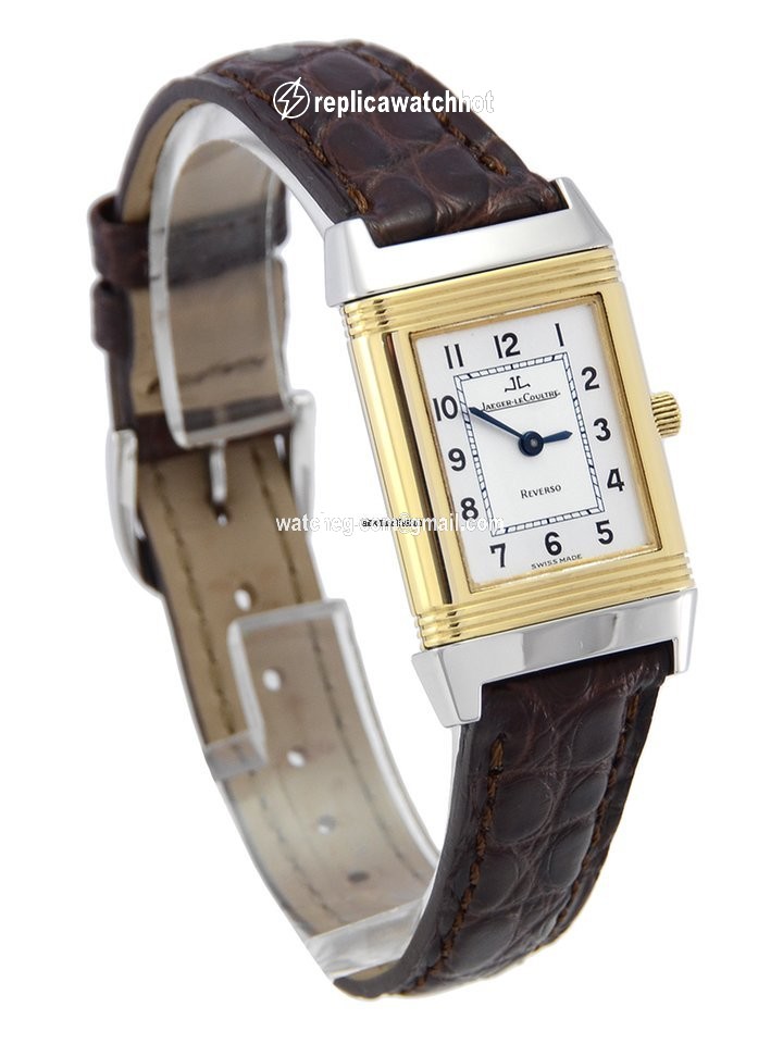Jaeger-LeCoultre Reverso Lady Womens watch Manual winding Gold Steel 260.5.86 2