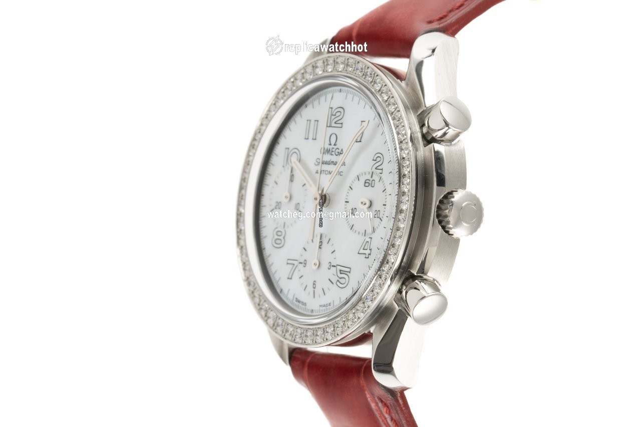 Omega Speedmaster Ladies Chronograph Womens watch Automatic Steel 275.0032 2
