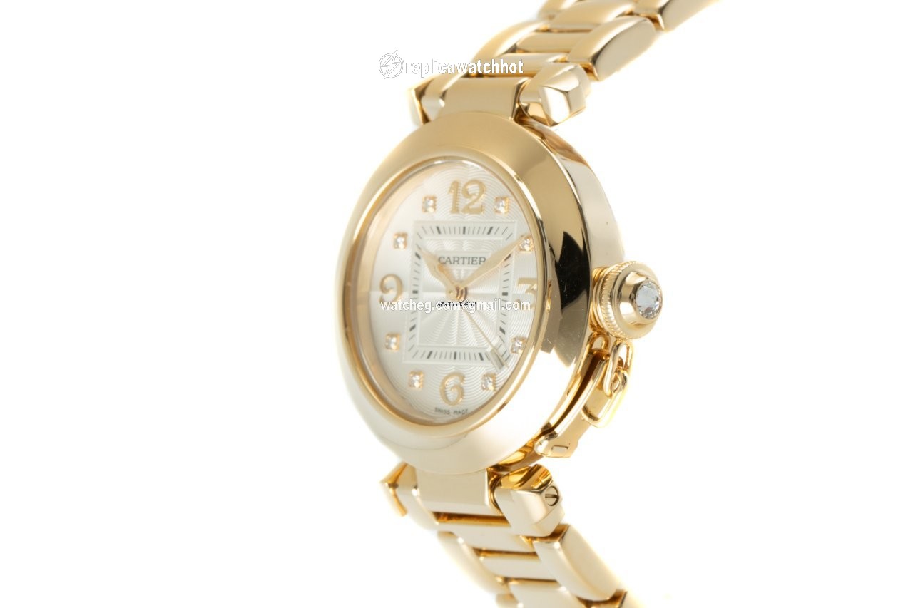 Cartier Pasha Womens watch Automatic Yellow gold 2397 2