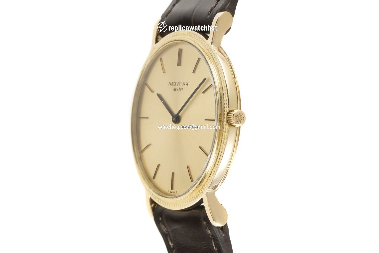 Patek Philippe Calatrava Mens watch Unisex Manual winding Yellow gold 3520 2
