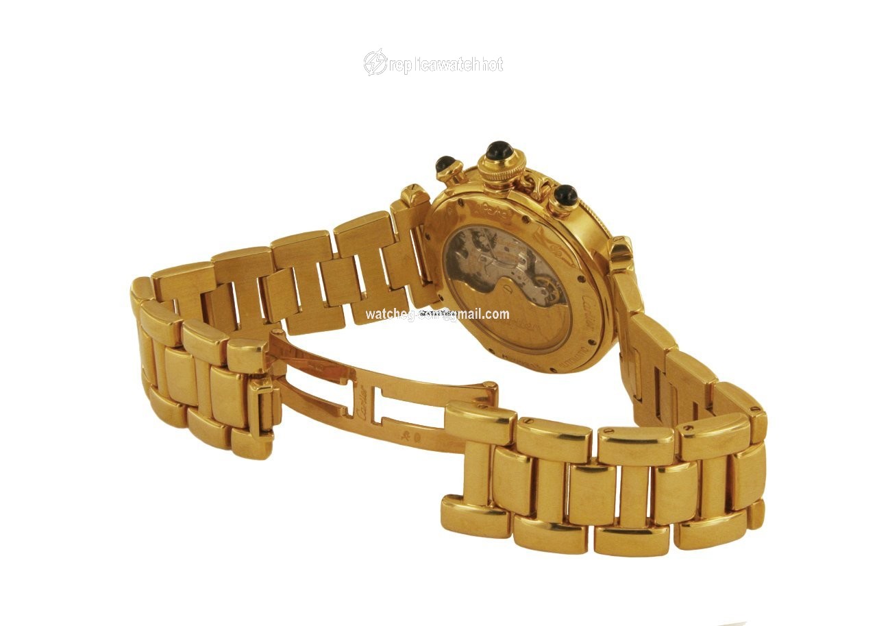 Cartier Pasha Mens watch Unisex Automatic Yellow gold 2111 1 2