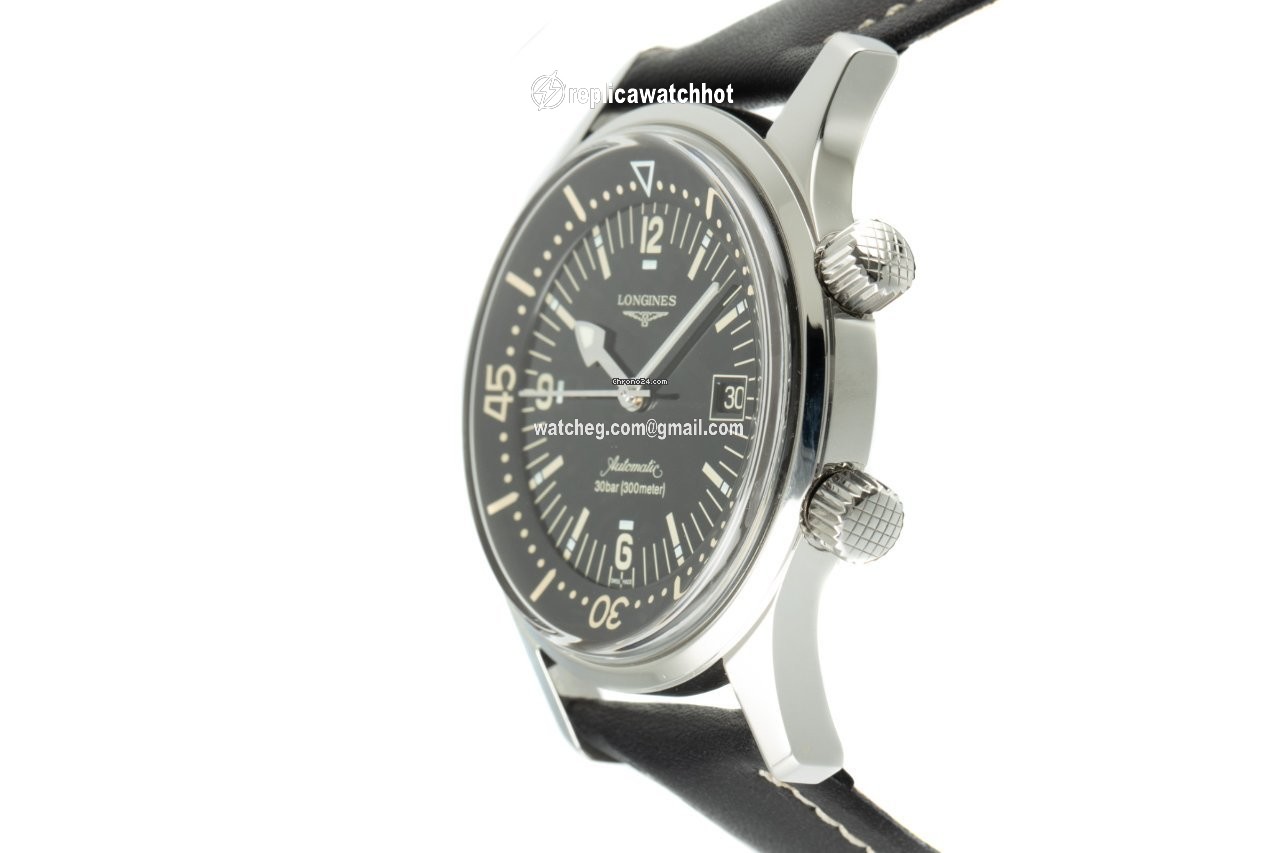 Longines Legend Diver Mens watch Unisex Automatic Steel L3.674.4 2