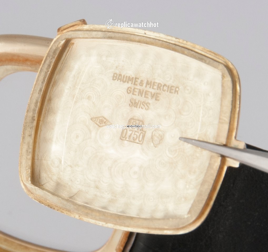 Baume & Mercier Mens watch Unisex Manual winding Yellow gold 37091 2