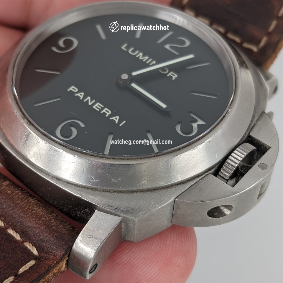 Panerai Luminor Marina Mens watch Unisex Manual winding Titanium PAM 00116 2