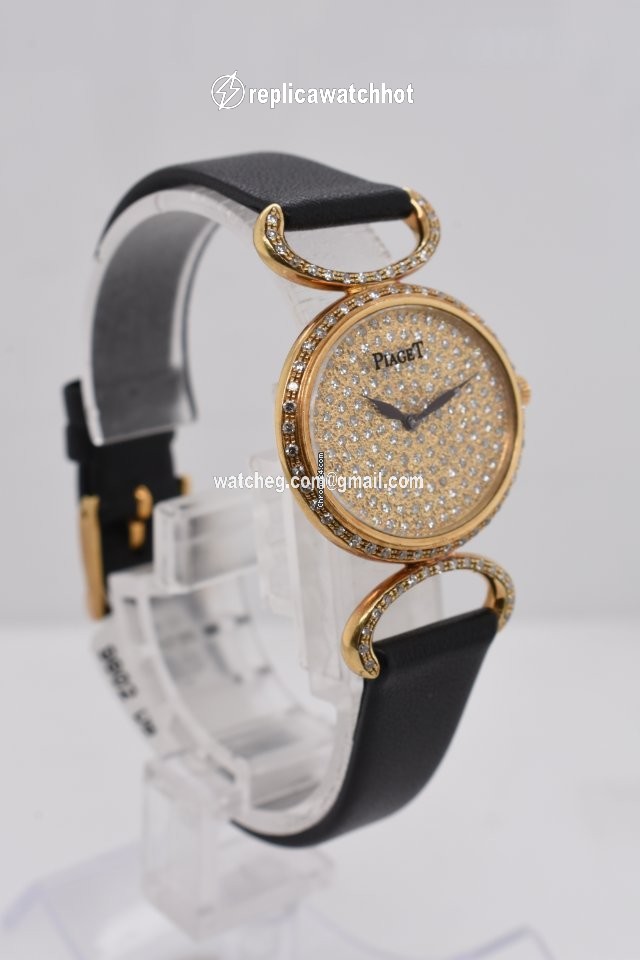 Piaget Womens watch Manual winding Yellow gold 9802 DB 2
