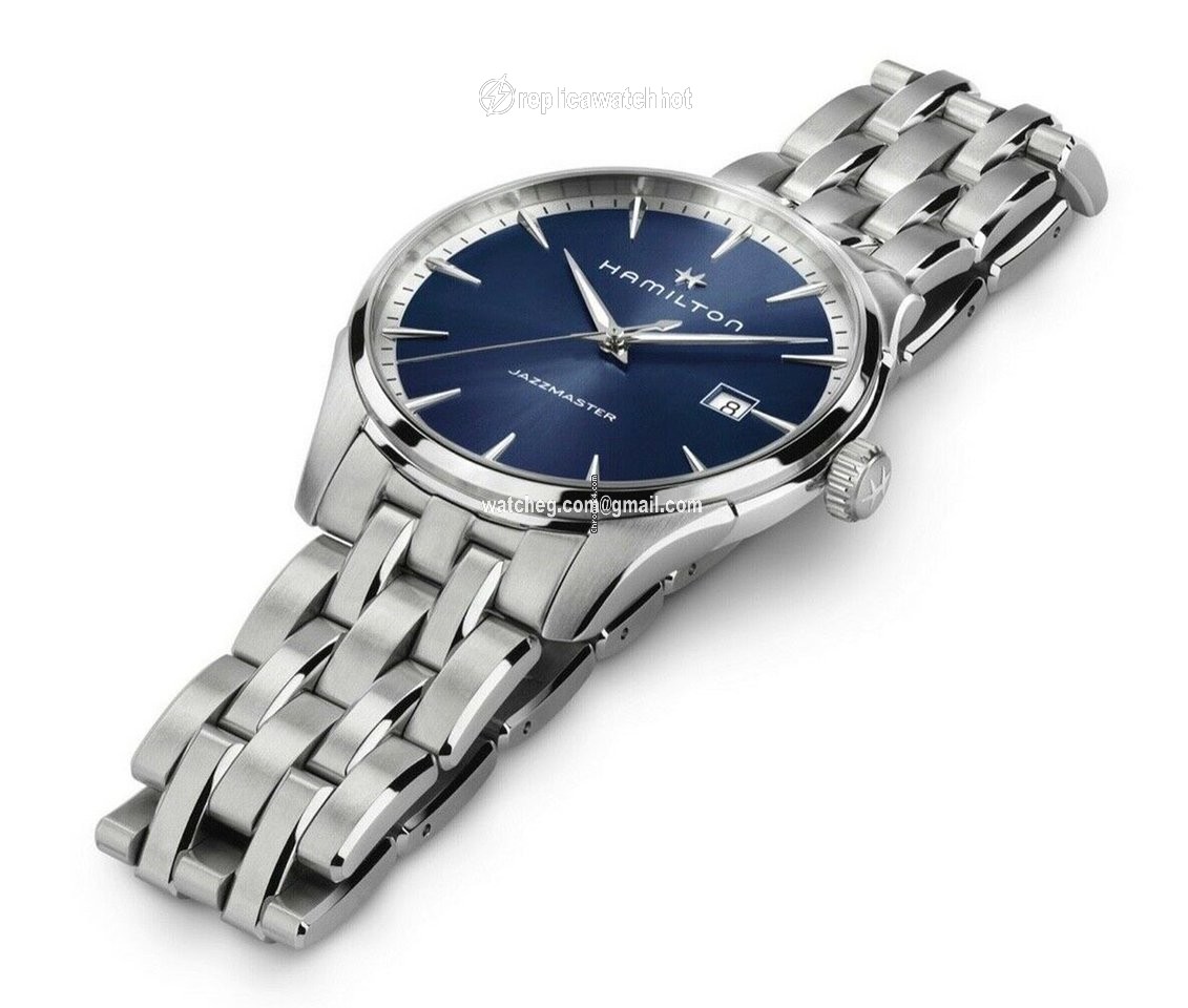 Hamilton Jazzmaster Mens watch Unisex Quartz Steel H32451141 2